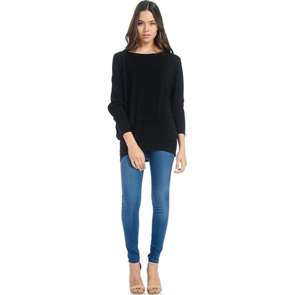 Alexander + David Women’s XL Pullover Dolman Loose Fit Knit Top Blouse Sweater